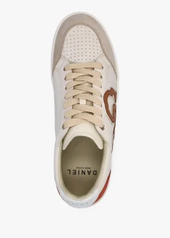 Acanto Basket Cream Leather Low Profile Trainers