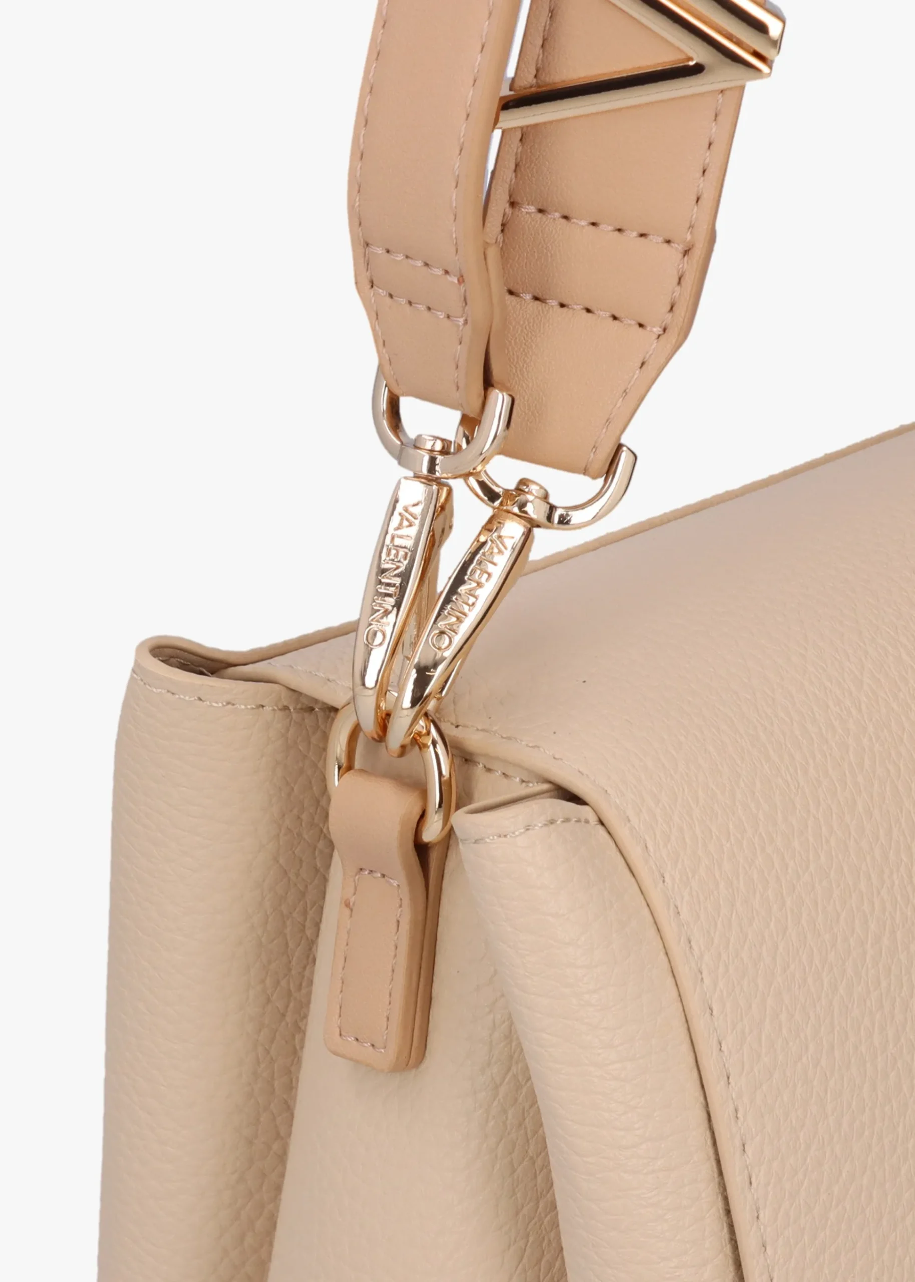 Alexia Ecru Logo Strap Satchel Bag