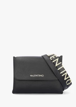 Alexia Nero Logo Strap Satchel Bag