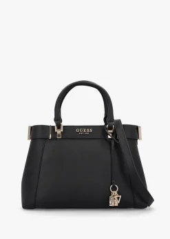 Anadela Large Black Satchel Bag