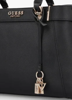 Anadela Large Black Satchel Bag