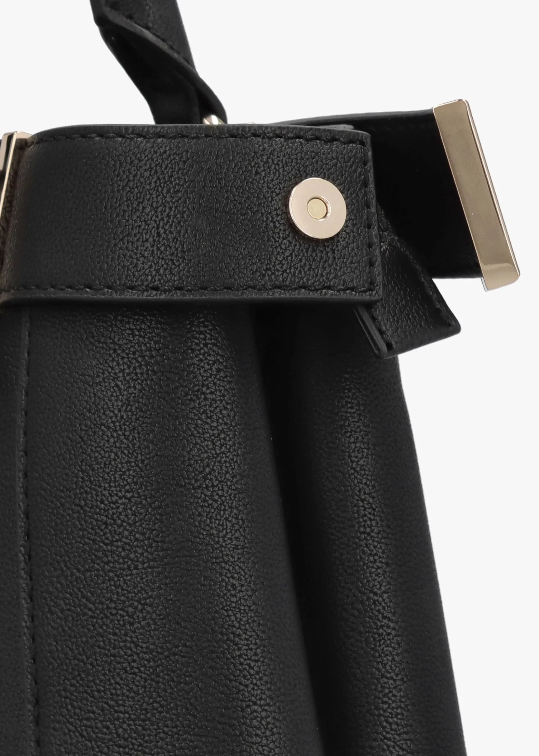 Anadela Large Black Satchel Bag