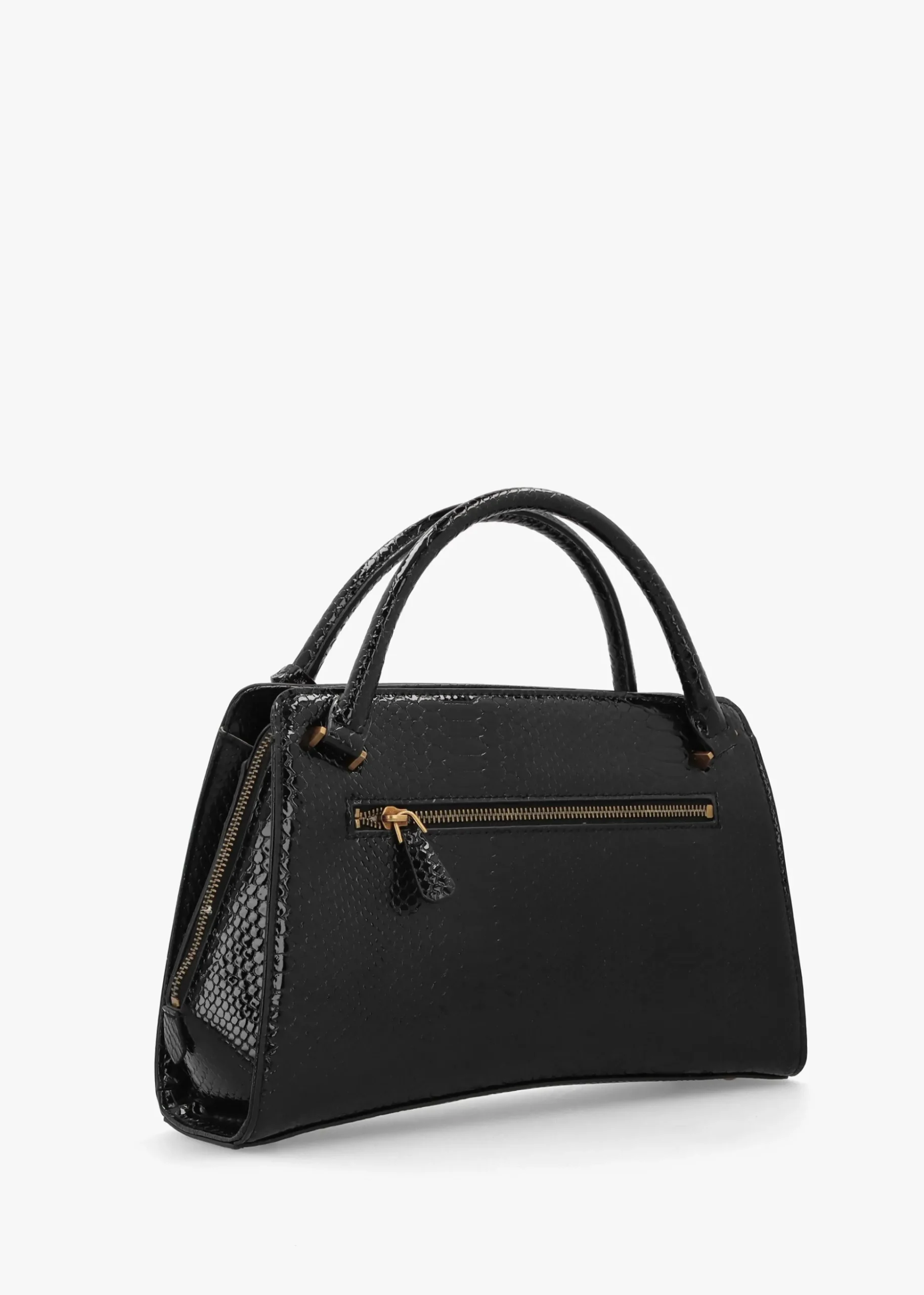 Annita Black Girlfriend Satchel Bag