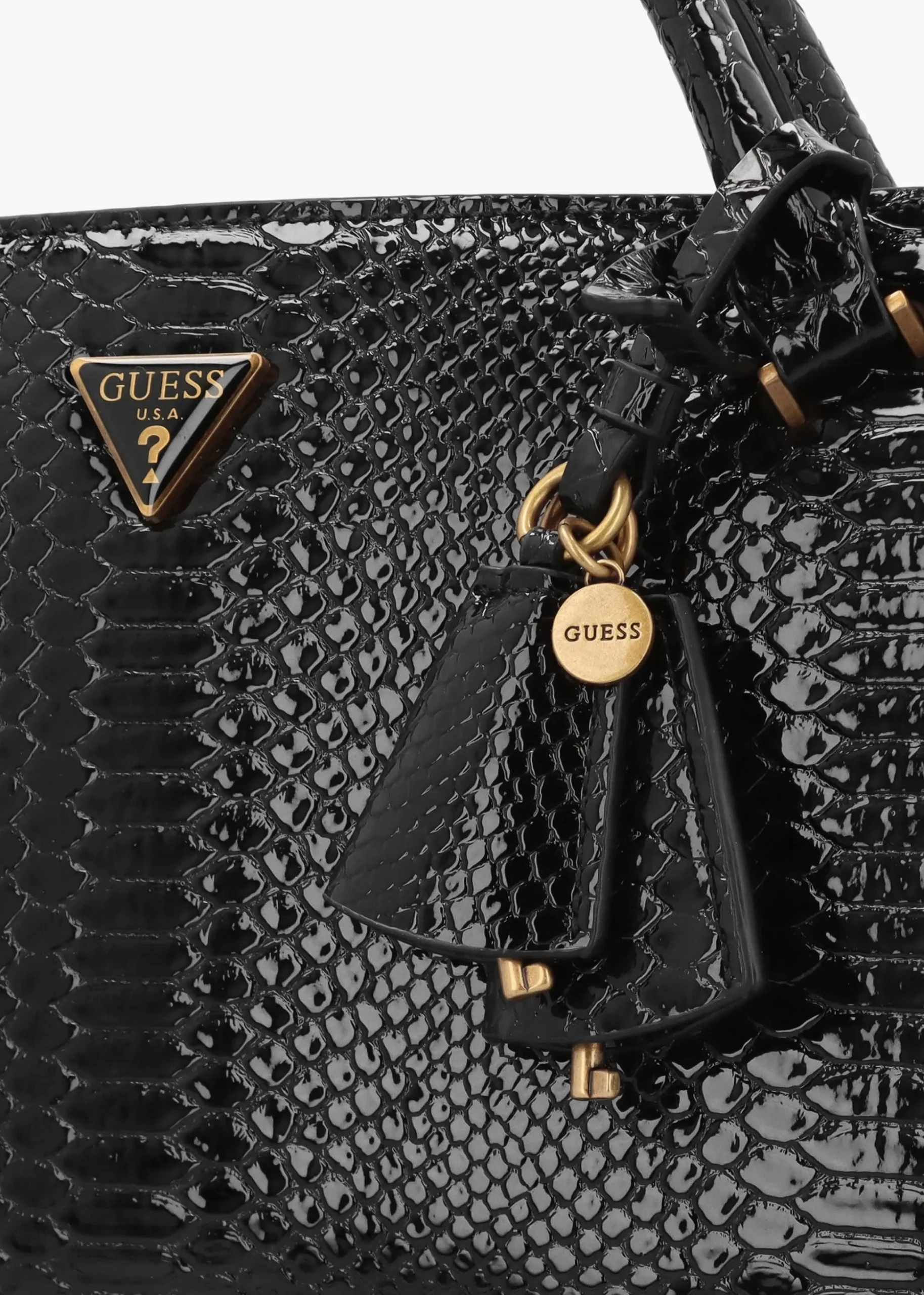 Annita Black Girlfriend Satchel Bag