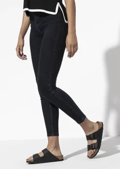 Arizona Birko-Flor Black Two Bar Mules