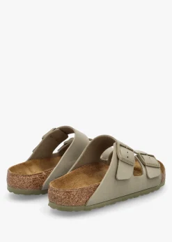 Arizona Birko-Flor Faded Khaki Two Bar Mules