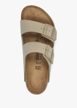 Arizona Birko-Flor Faded Khaki Two Bar Mules