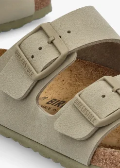 Arizona Birko-Flor Faded Khaki Two Bar Mules