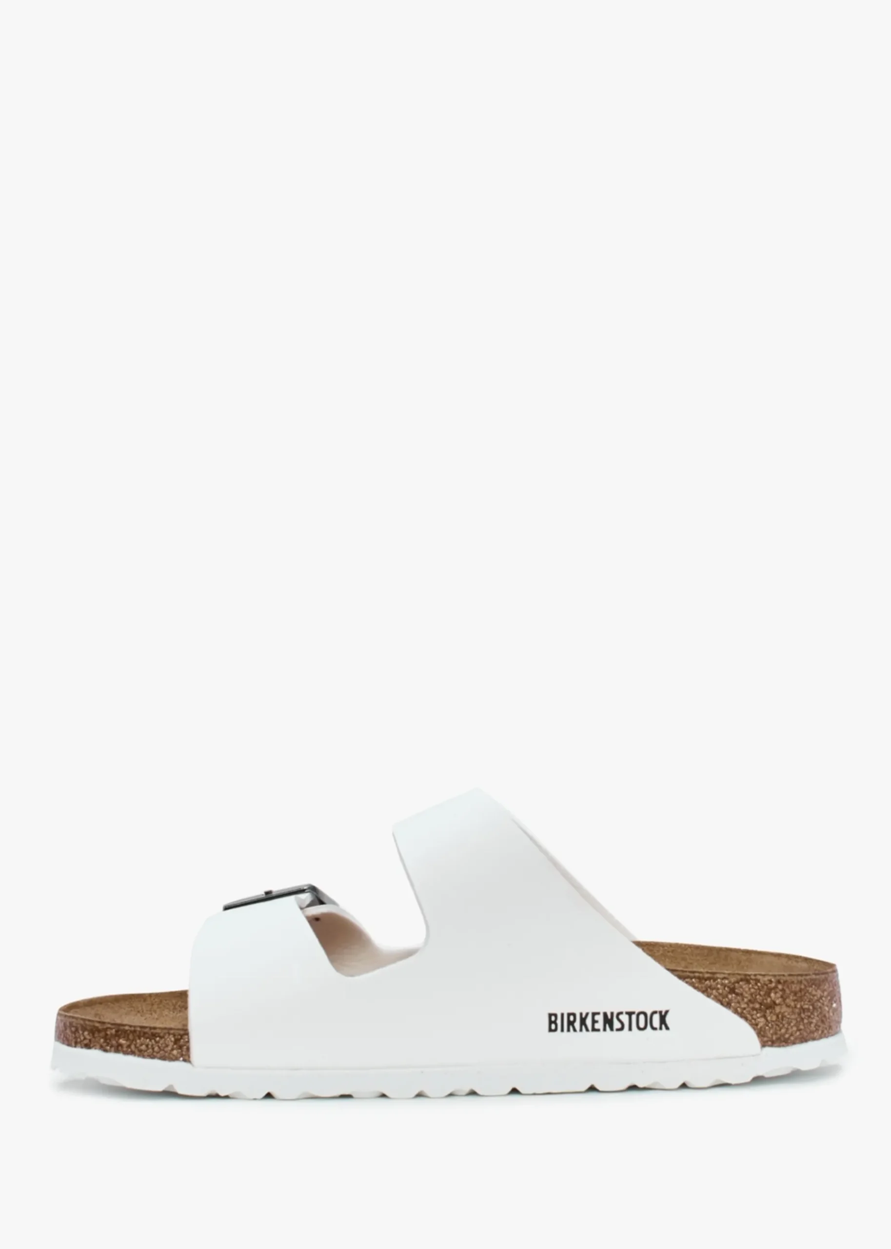 Arizona Birko-Flor White Two Bar Mules