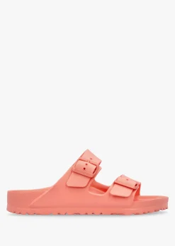 Arizona EVA Coral Peach Two Bar Mules