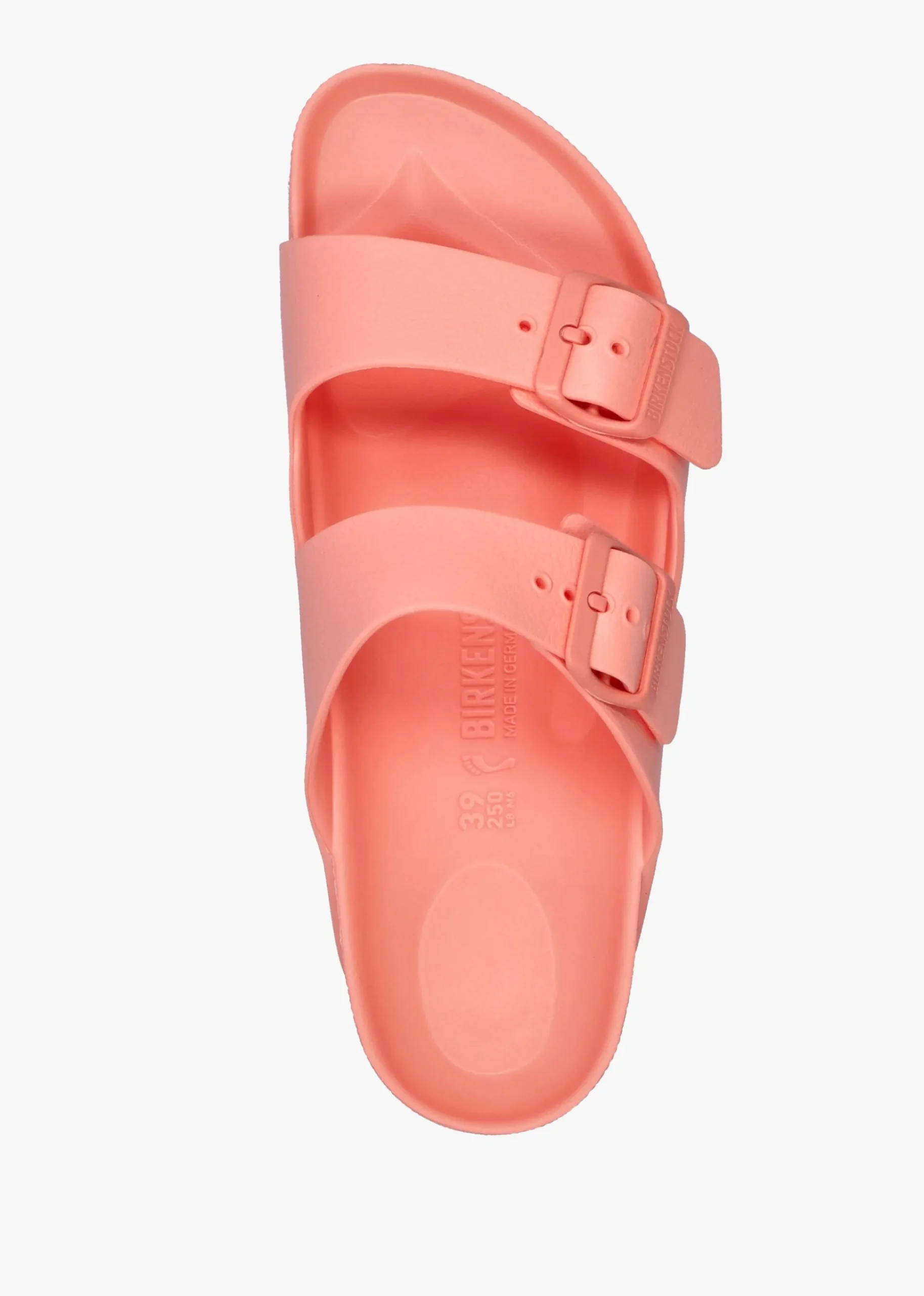 Arizona EVA Coral Peach Two Bar Mules