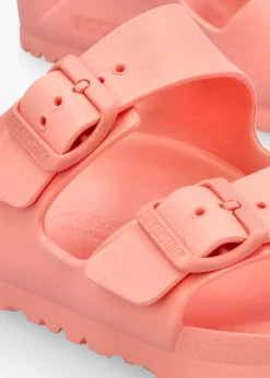 Arizona EVA Coral Peach Two Bar Mules
