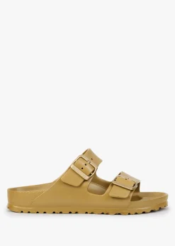 Arizona EVA Glamour Gold Two Bar Mules