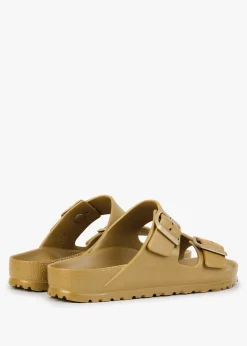 Arizona EVA Glamour Gold Two Bar Mules