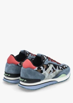 Art Blue Multicoloured Trainers