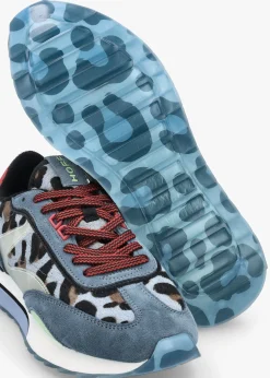 Art Blue Multicoloured Trainers