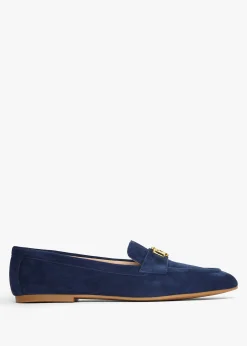 Averi III Navy Suede Loafers