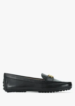Barnsbury Black Leather Loafers
