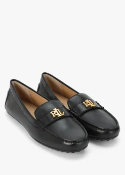 Barnsbury Black Leather Loafers