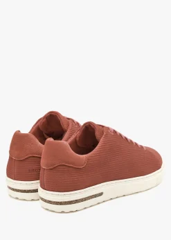 Bend Low Sienna Red Suede Leather Trainers