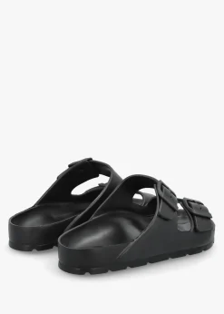 Black Two Bar EVA Mules