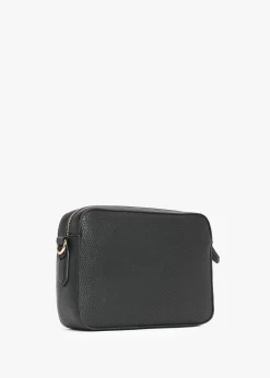 Brixton II Nero Pebbled Camera Bag