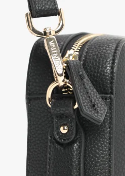 Brixton II Nero Pebbled Camera Bag