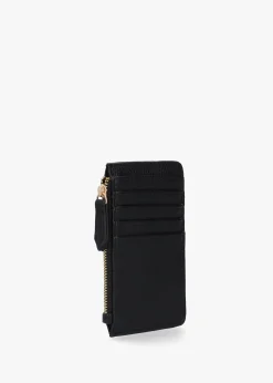 Brixton Nero Zip Card Case