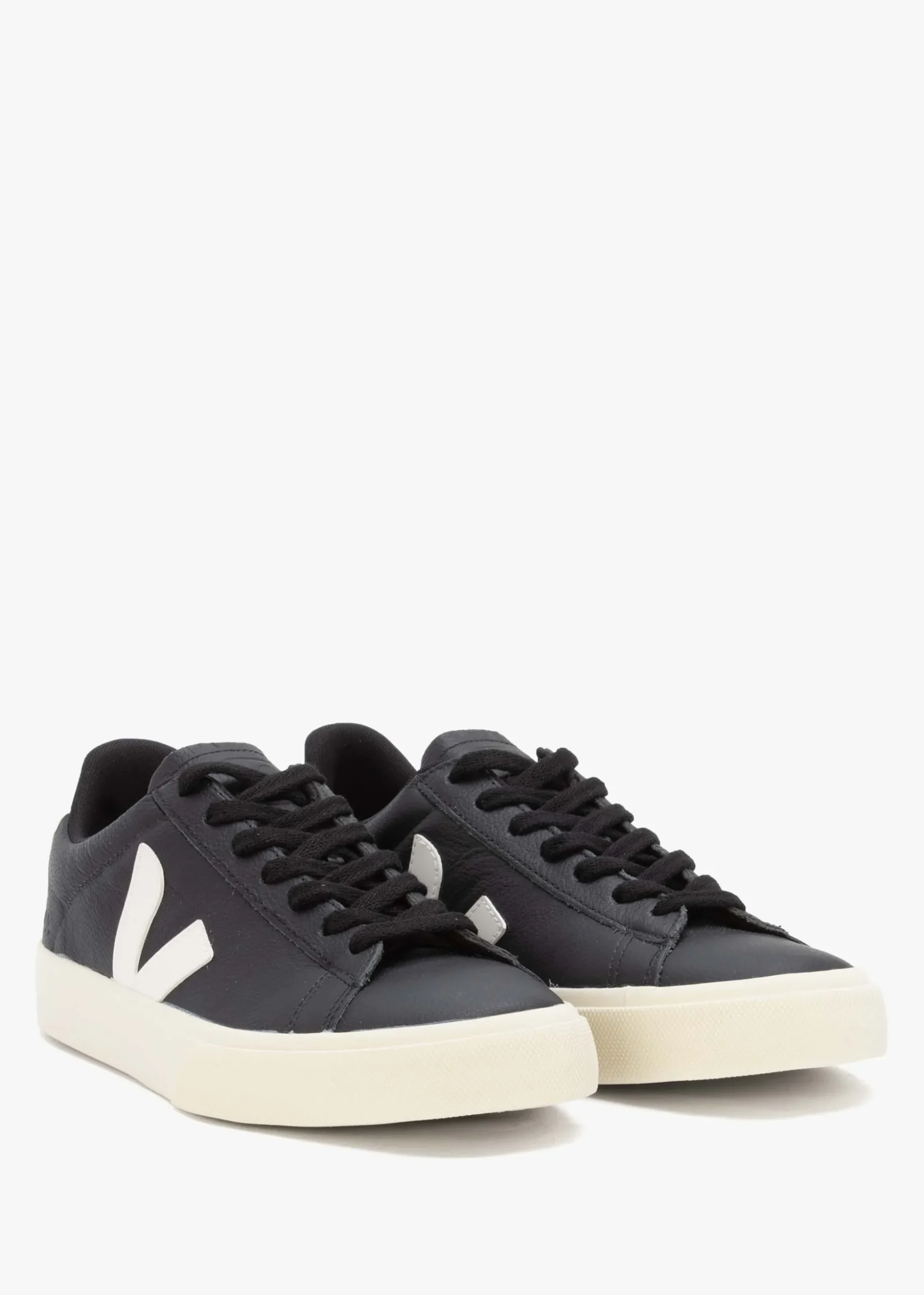 Campo Chromefree Leather Black White Trainers