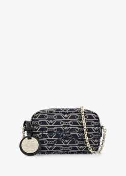 Canvas Jacquard Denim Camera Bag