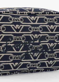Canvas Jacquard Denim Camera Bag
