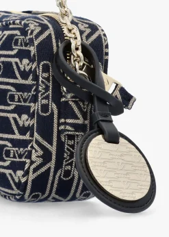 Canvas Jacquard Denim Camera Bag