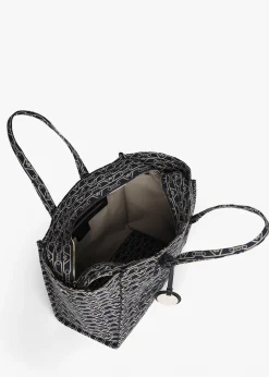 Canvas Jacquard Denim Tote Bag