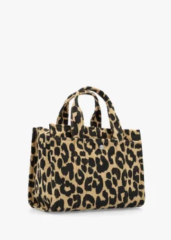 Cargo 26 Leopard Canvas Tote Bag
