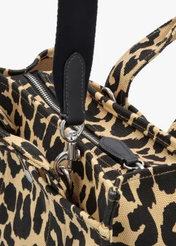 Cargo 26 Leopard Canvas Tote Bag