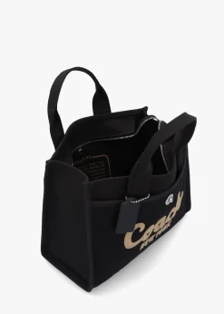 Cargo Black Canvas Tote Bag