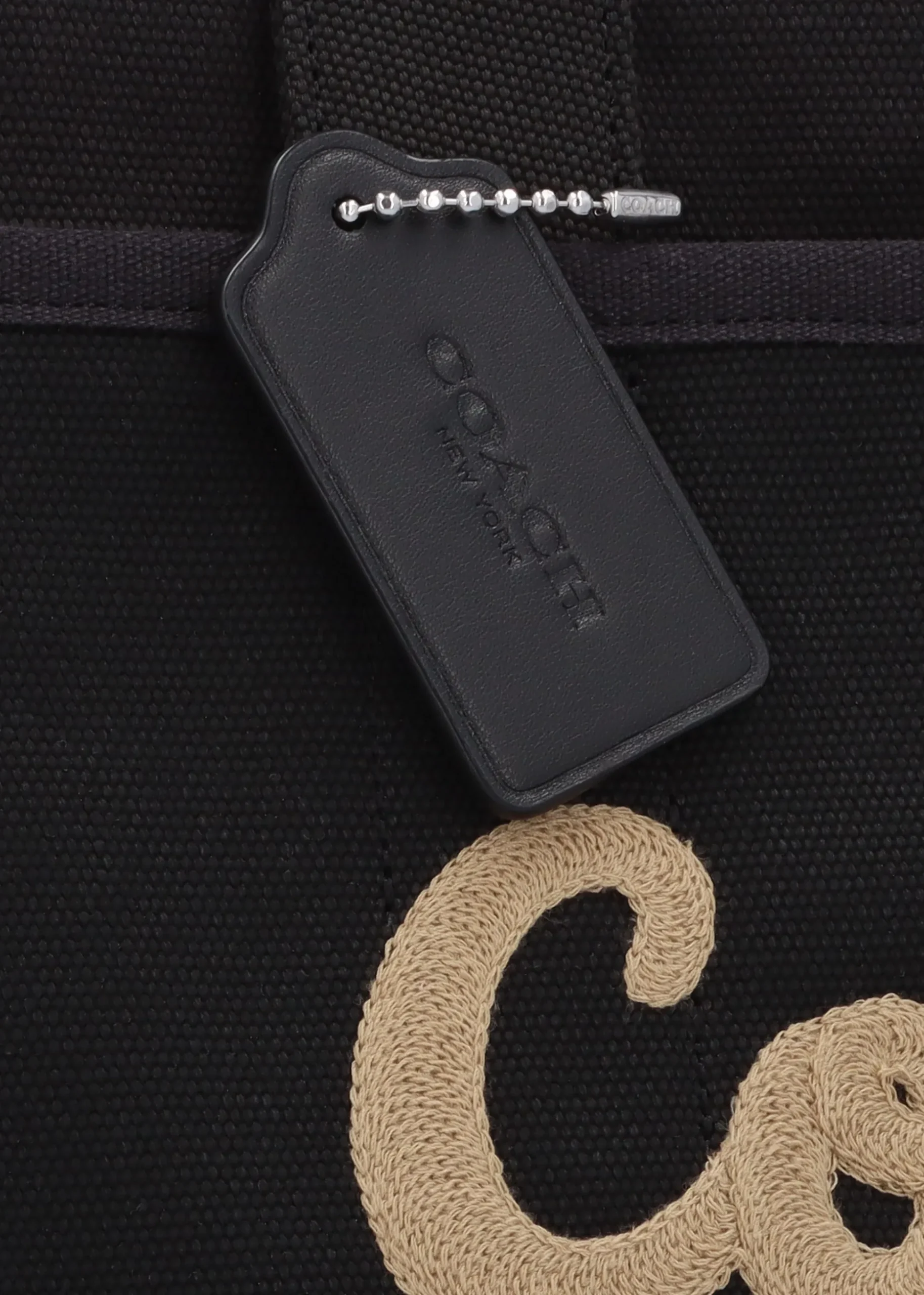 Cargo Black Canvas Tote Bag