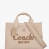 Cargo Dark Natural Canvas Tote Bag