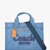 Cargo Indigo Denim Tote Bag
