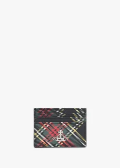 Chelsea Tartan Multicoloured Flat Card Case