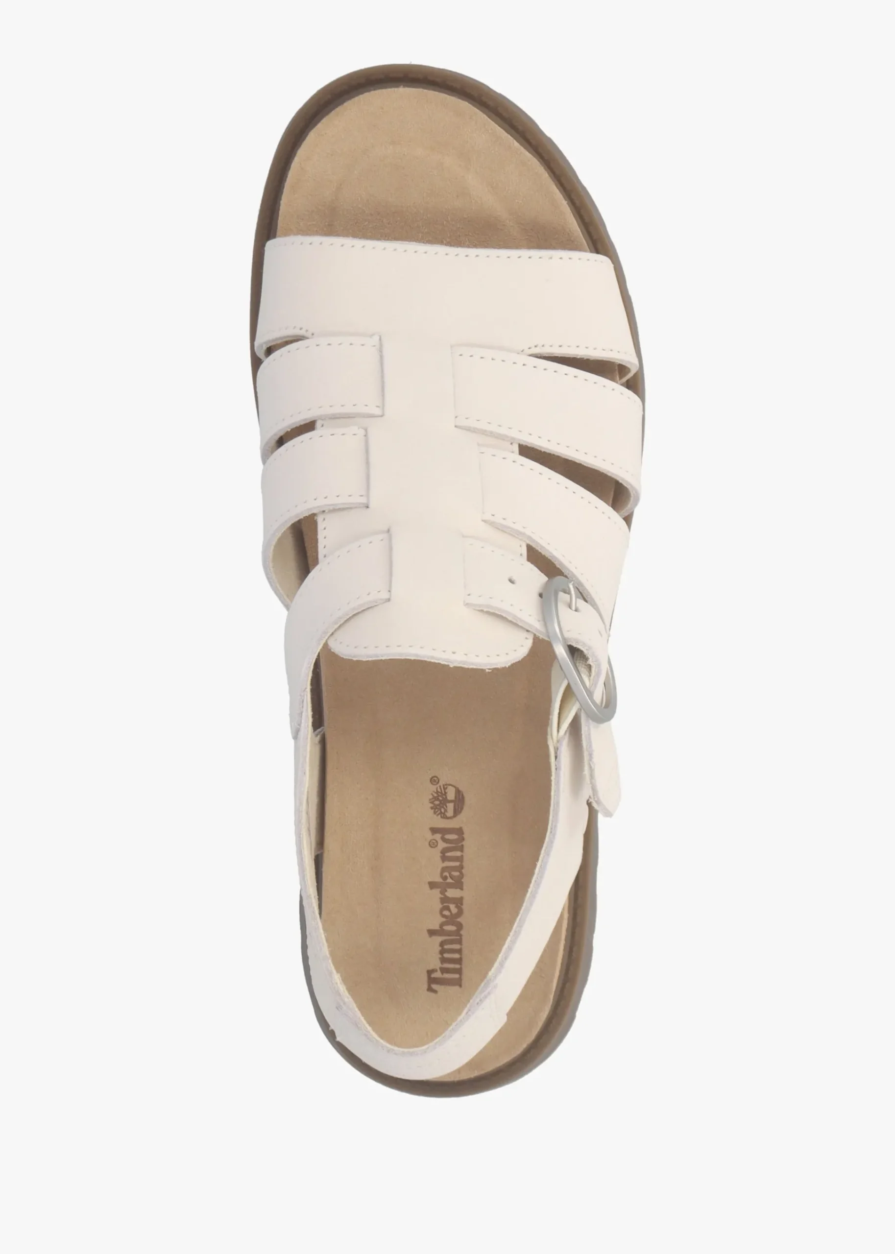 Clairemont Way Natural Nubuck Leather Fisherman Sandals