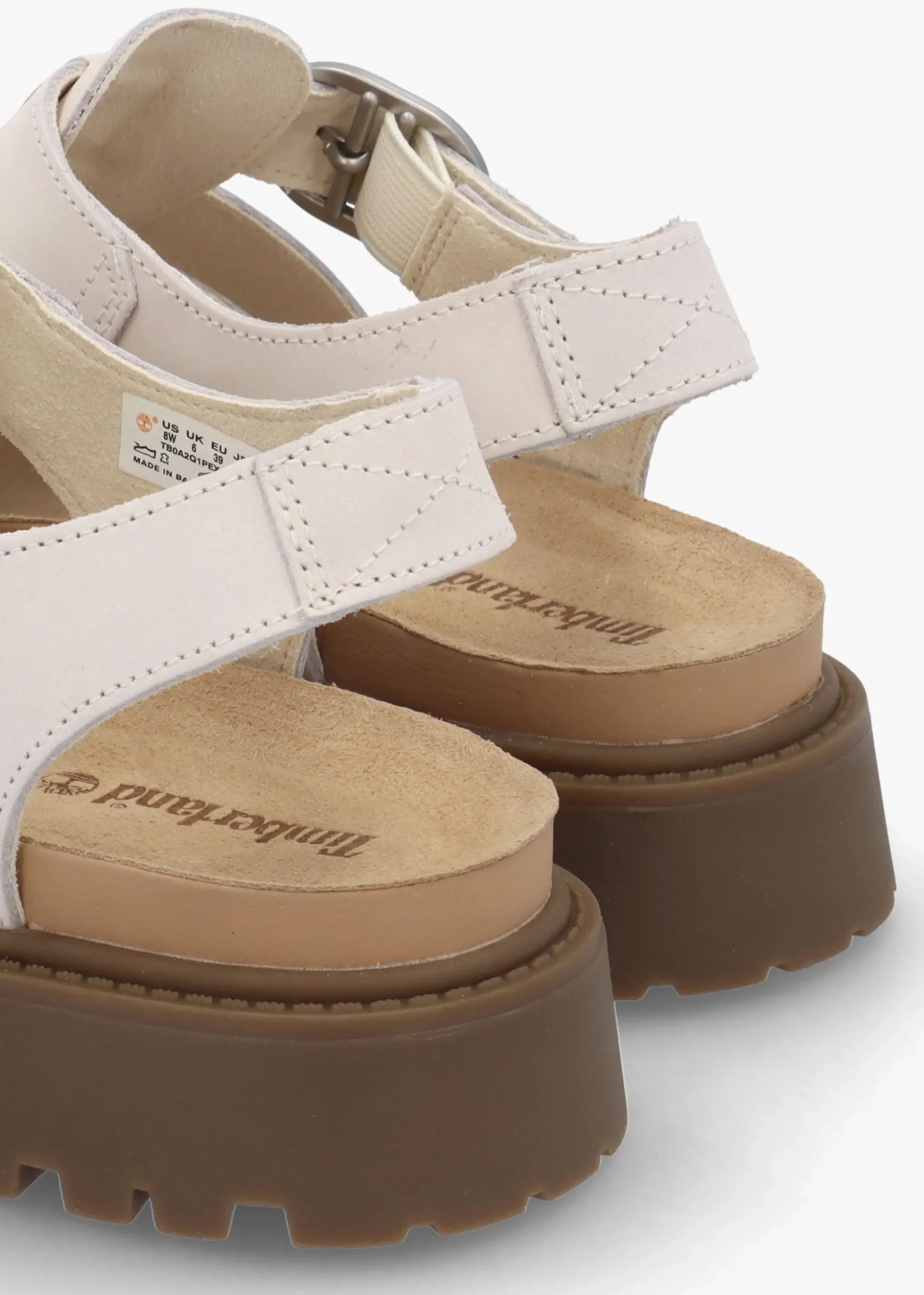 Clairemont Way Natural Nubuck Leather Fisherman Sandals