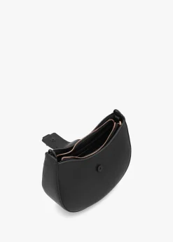 Dejavu Nero Curved Shoulder Bag