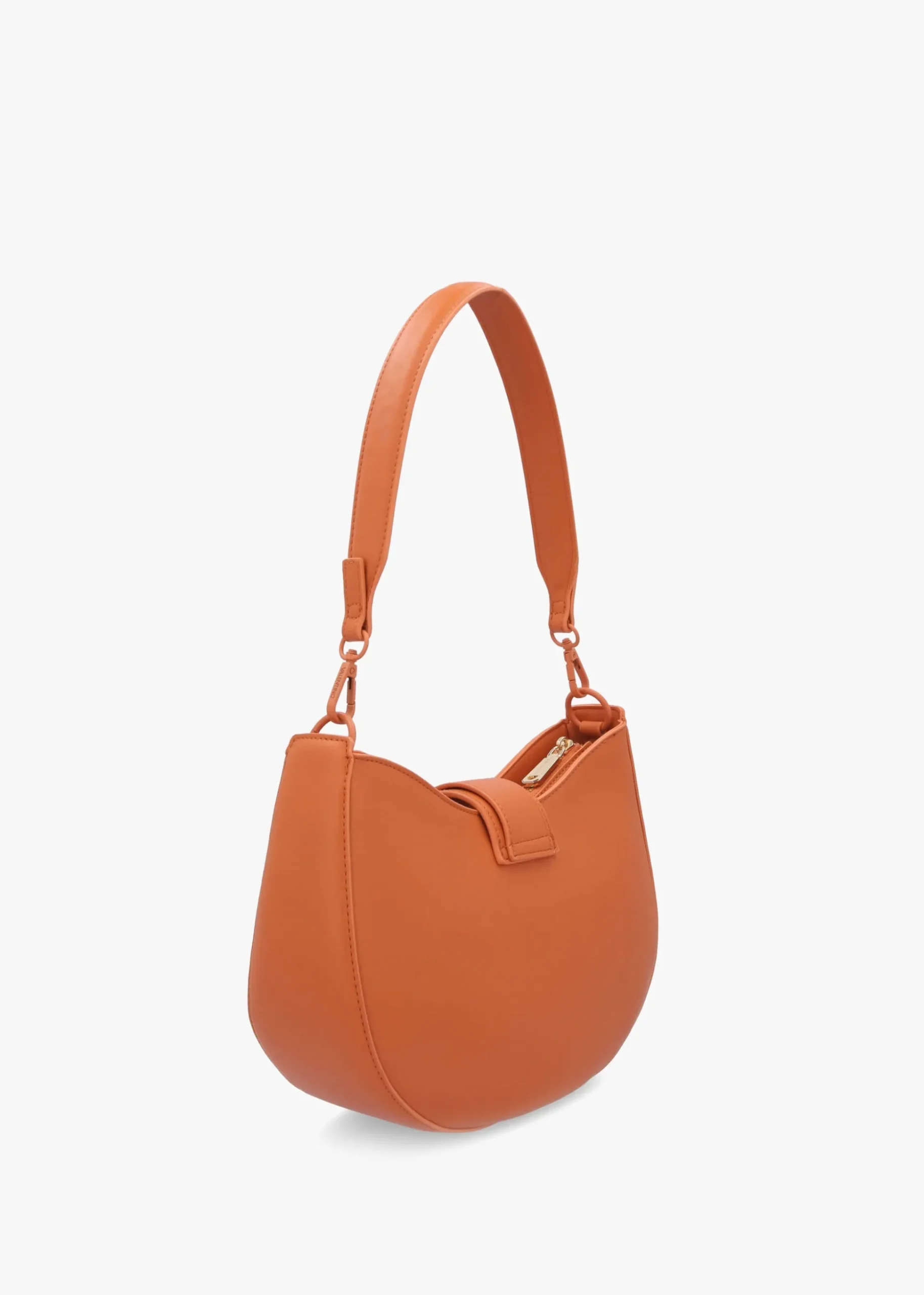 Dejavu Relove Recycle Arancio Curved Shoulder Bag