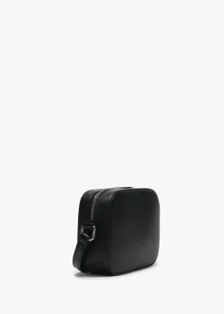 Divina Black Pebbled Camera Bag