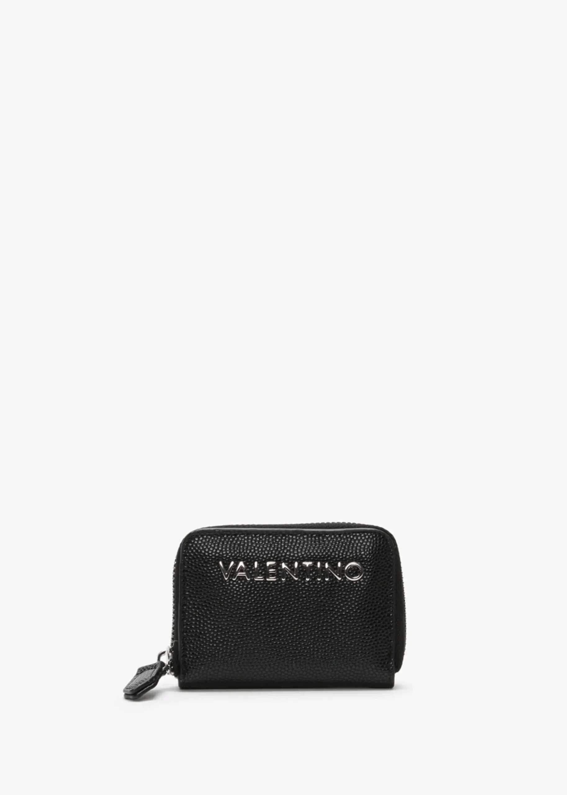 Divina Black Pebbled Coin Purse