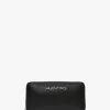 Divina Black Zip Around Wallet