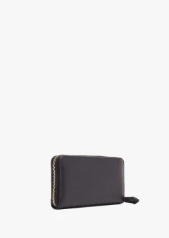 Divina Nero Zip Around Wallet
