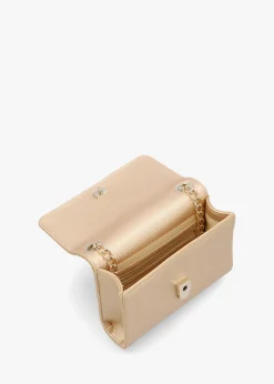Divina Oro Pebbled Shoulder Bag