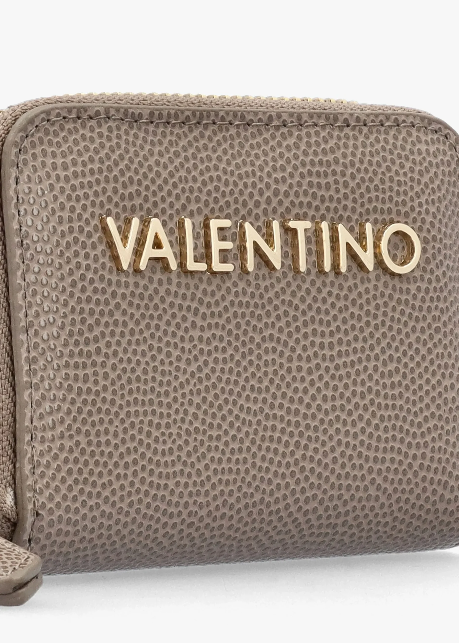 Divina Taupe Pebbled Coin Purse